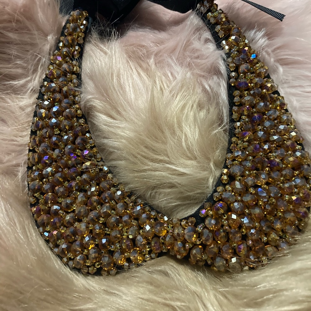 Beaded Bib necklace